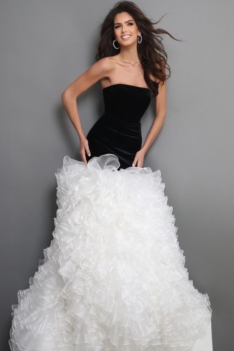 Jovani 45670 #0 default Black/Black Red/Red thumbnail