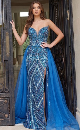Jovani 50222 #0 default Peacock thumbnail