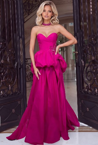 Jovani 53141 #0 default Black Fuschia thumbnail