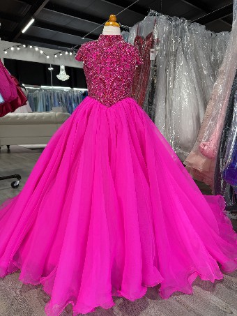 Sherri Hill K67174 #0 default Bright Fuchsia thumbnail