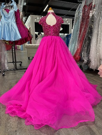 Sherri Hill K67174 #1 Bright Fuchsia thumbnail