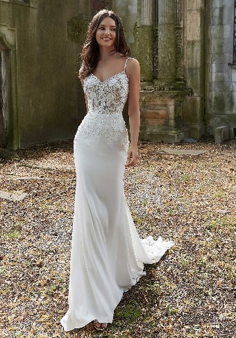 Blu by Morilee 4154 Phoebe #2 Ivory/Honey thumbnail