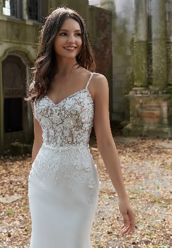 Blu by Morilee 4154 Phoebe #4 default Ivory/Honey thumbnail