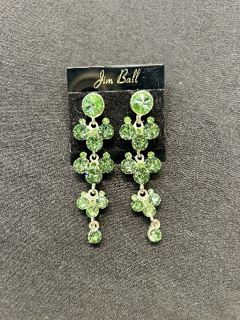 Jim Ball Designs MINNIE #4 PERIDOT/SILVER thumbnail