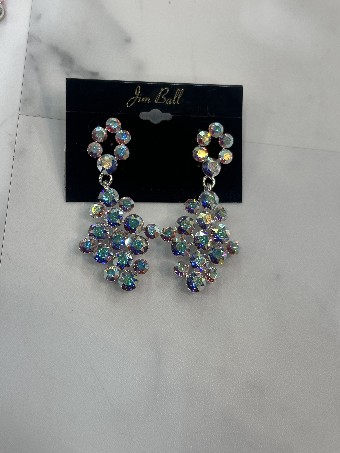 Jim Ball Designs BRIANNA #6 Silver Ab Silver thumbnail