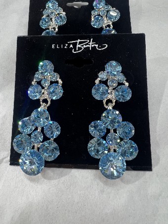 Jim Ball Designs GRACE #4 Aqua Silver thumbnail