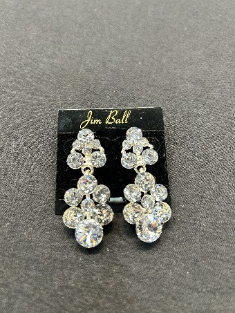 Jim Ball Designs GRACE #3 Clear Silver Golden Shadow CLEAR GOLD Clear Ab thumbnail