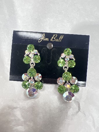 Jim Ball Designs GRACE #8 PERIDOT/SILVER thumbnail