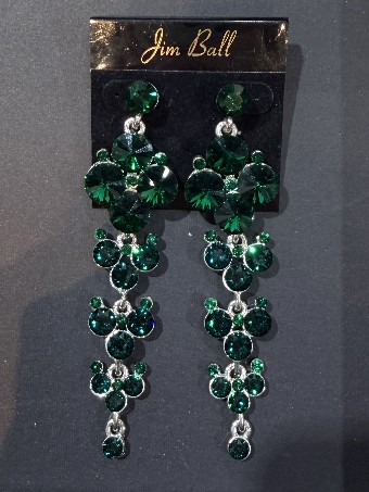 Jim Ball Designs MICKEY #9 Emerald/Silver thumbnail