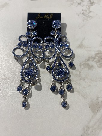 Jim Ball Designs charlotte #6 Silver/Sapphire thumbnail