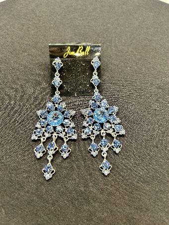 Jim Ball Designs TIFFANY #5 Silver/Sapphire thumbnail