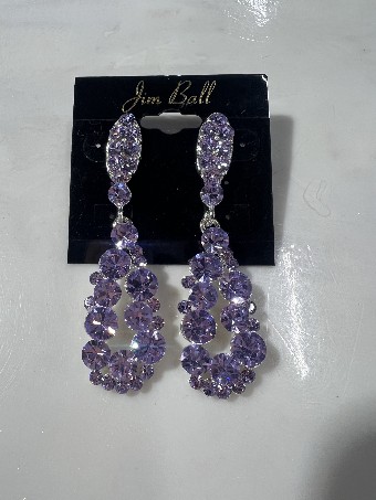 Jim Ball Designs LAUREN #5 VIOLET SILVER thumbnail