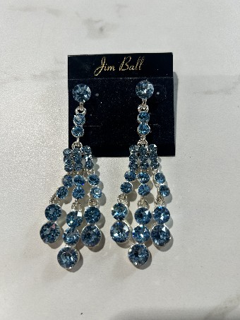 Jim Ball Designs CARMEN #2 Aqua Silver thumbnail