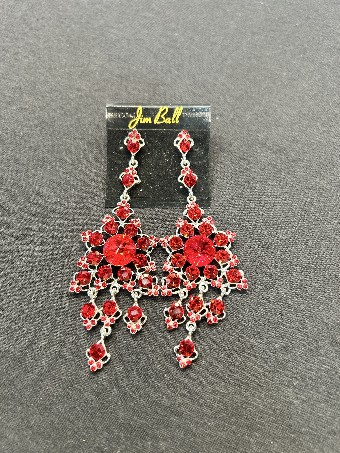 Jim Ball Designs TIFFANY RUSTON #3 Silver/Red thumbnail